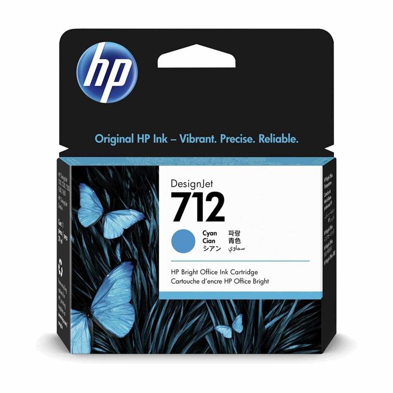 Cartucho de Plotter HP 712 Cian