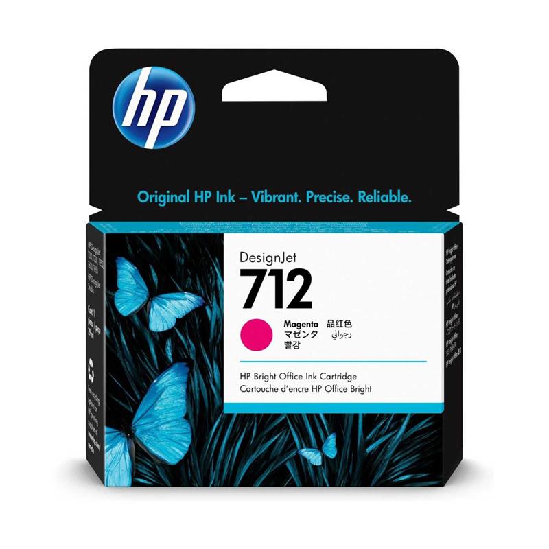 Cartucho de Plotter HP 712 Magenta