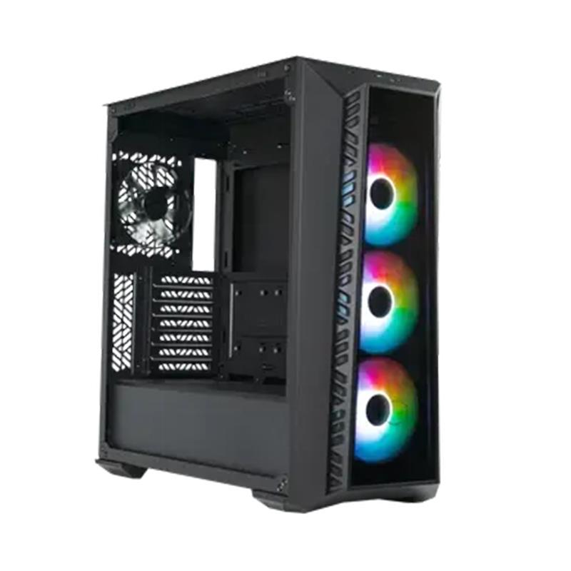 Gabinete COOLER MASTER MasterBox MB520 Negro Mid Tower ARGB S/Fuente