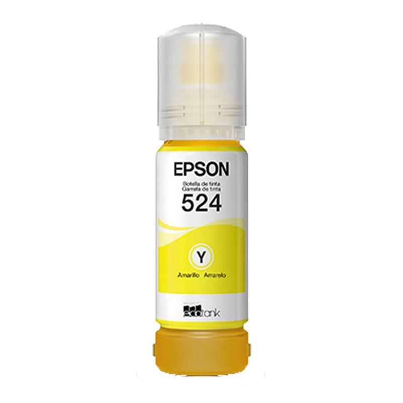 Botella de Tinta  Epson 524 Amarilla