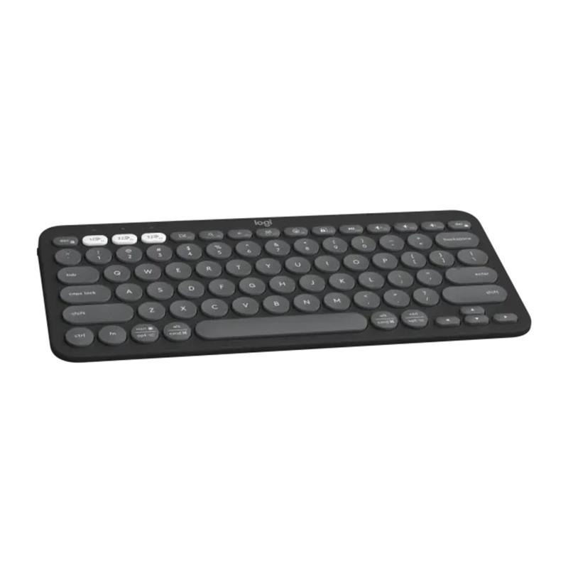 Teclado Inalámbrico Logitech Pebble 2 K380 Negro