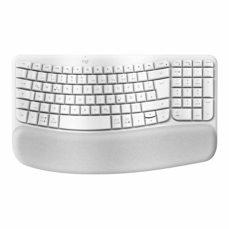 Teclado Inalámbrico Logitech Wave Blanco