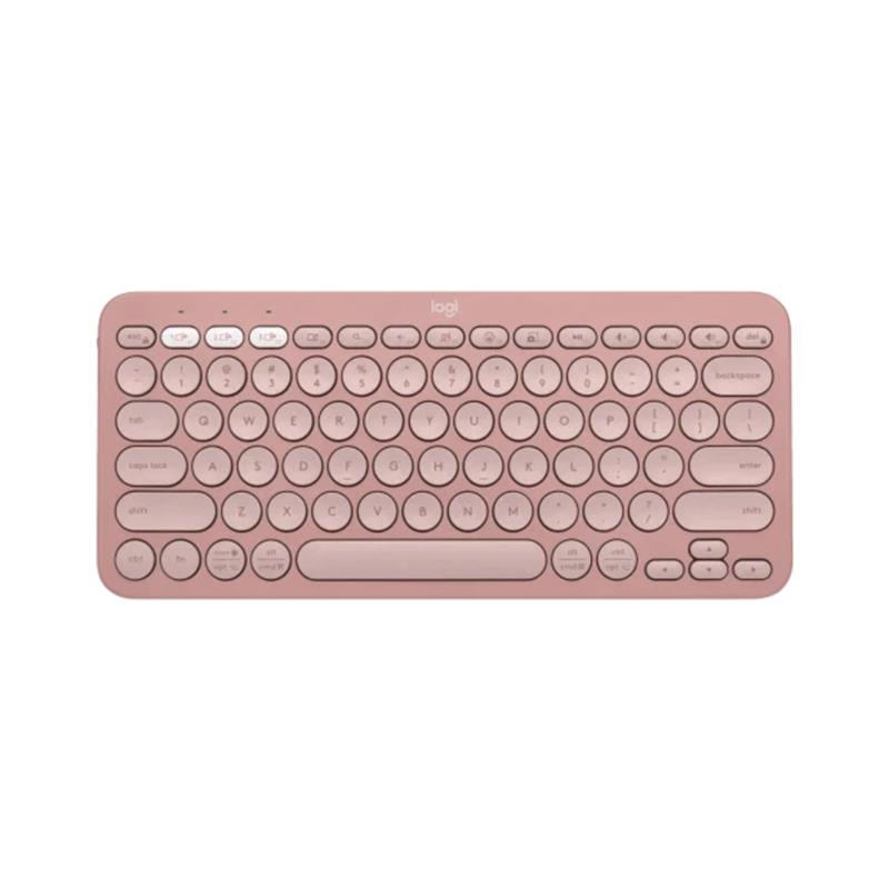 Teclado Inalámbrico Logitech Pebble 2 K380 Rosa
