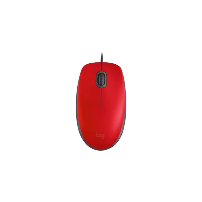 Mouse Logitech M110 Rojo