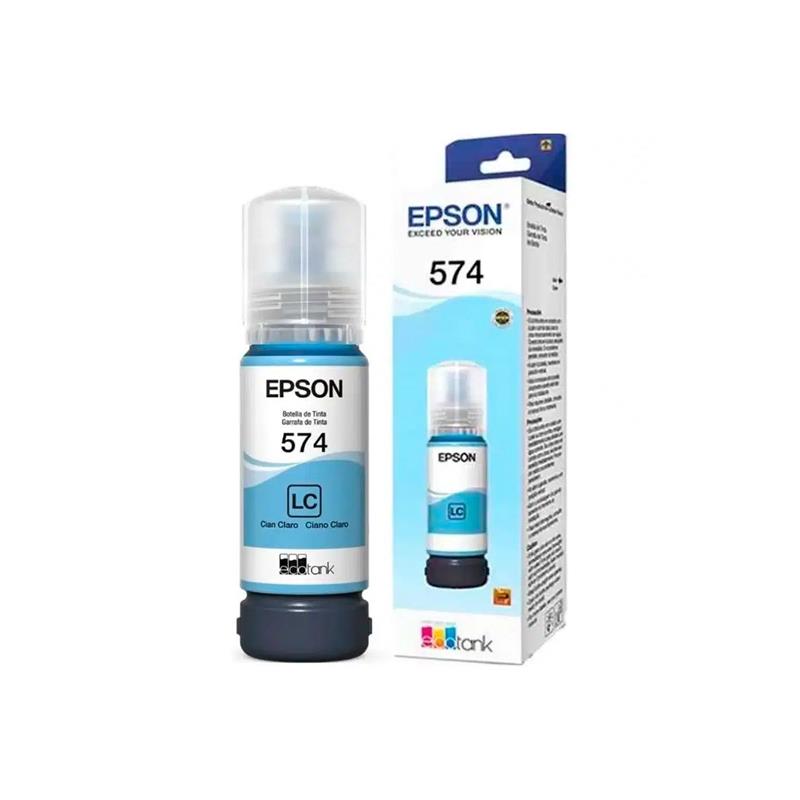 Botella de Tinta Epson 574 Cian