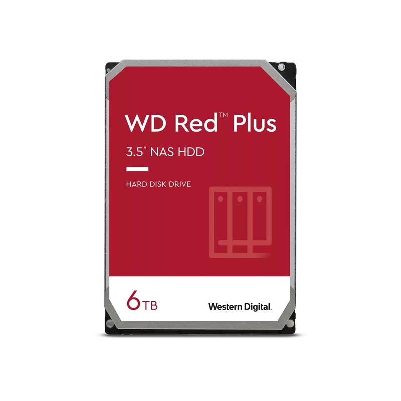 Disco Interno HDD WESTERN DIGITAL Red 6TB 3.5