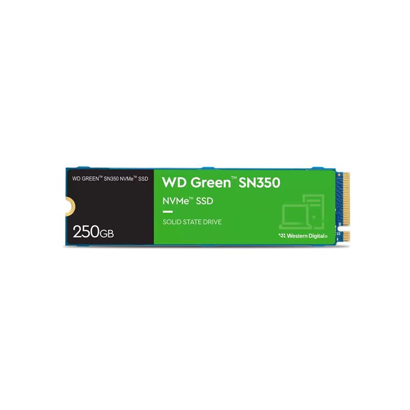 Disco Interno SSD WD Green SN350 250GB M.2 NVMe PCIe 3.0 2400MB/S