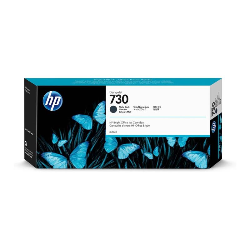 Cartucho de Tinta Plotter HP  730  Negra mate