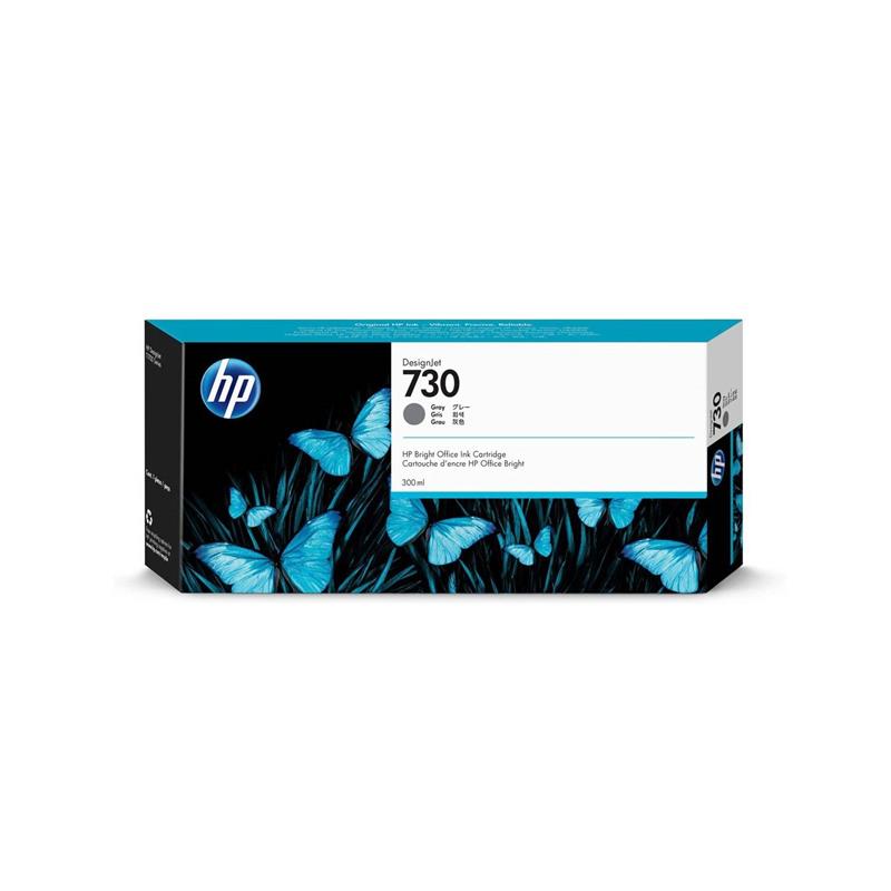 Cartucho de Tinta Plotter HP  730 Gris