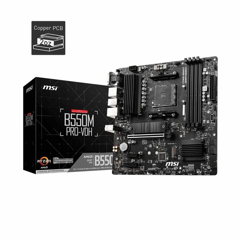 Mother MSI B550M PRO-VDH (AM4)