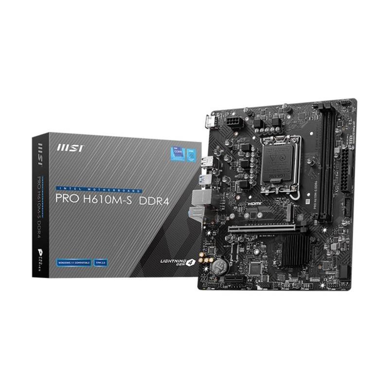 Motherboard MSI PRO H610M-S LGA1700 DDR4