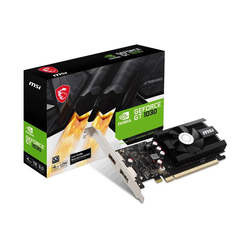 Placa MSI NVIDIA GeForce GT 1030 4GD4 LP OC