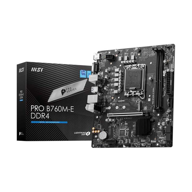 Motherboard MSI PRO B760M-E DDR4 (LGA1700)