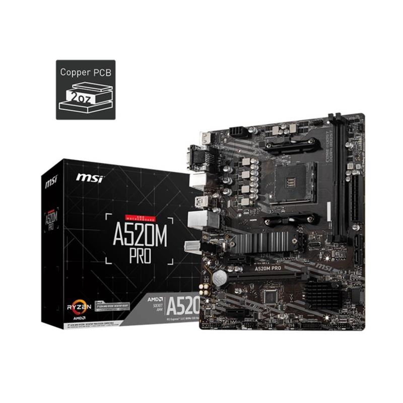 Motherboard MSI A520M PRO AM4 DDR4