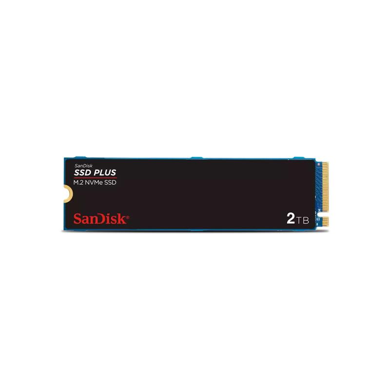 Disco Interno SSD Sandisk Plus 2TB M.2 2280 NVMe PCIe 3.0 3200Mb/s