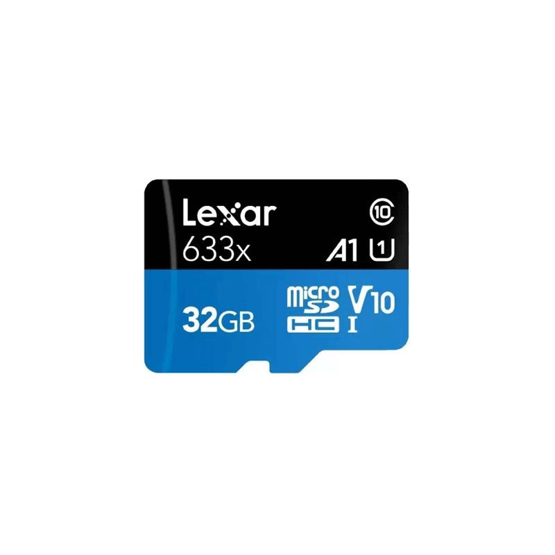 Tarjeta microSDXC Lexar  633x 32GB UHS-I C10