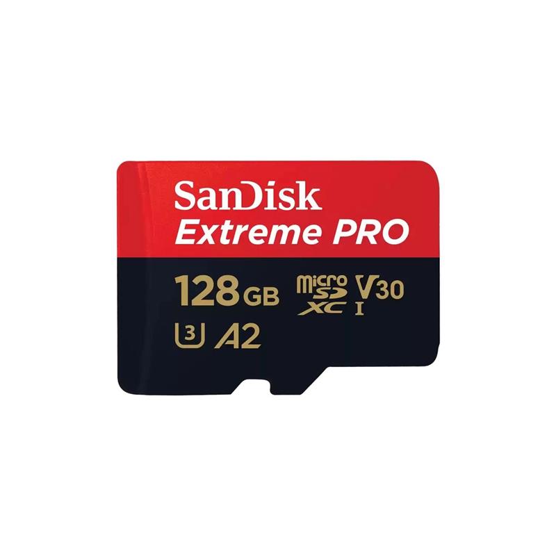 Tarjeta MicroSDXC SanDisk Extreme PRO 128GB UHS-I U3 V30 A2 200MB/s