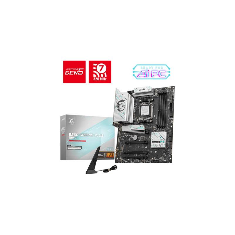 Motherboard MSI B850 GAMING PLUS WIFI AM5 DDR5
