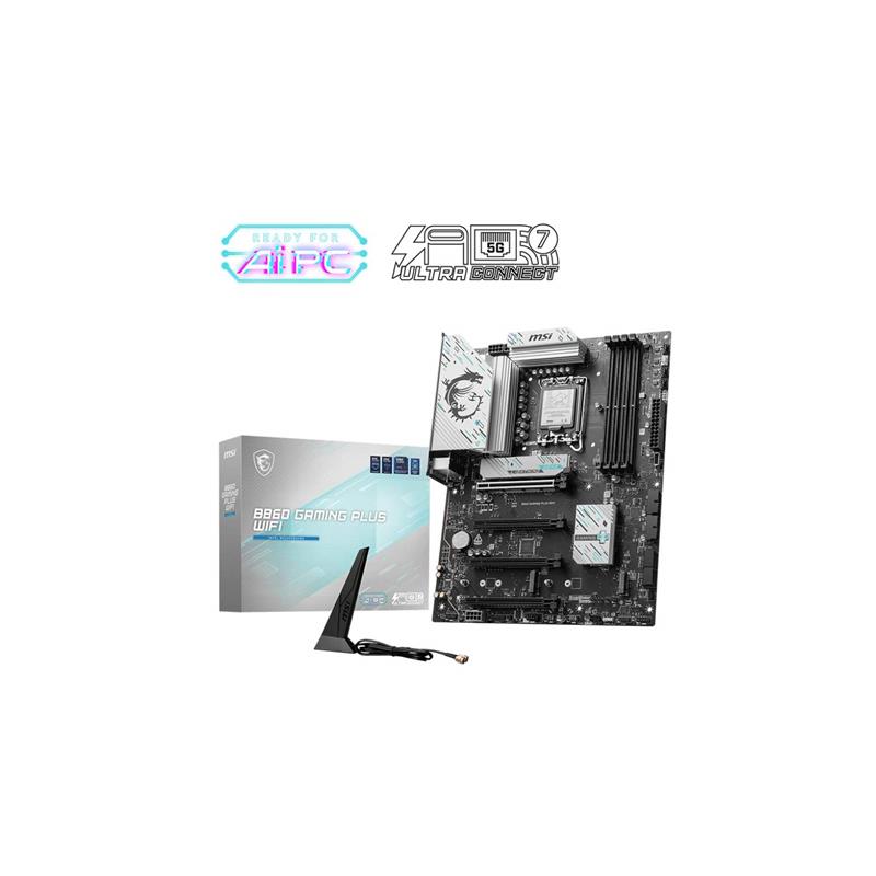 Motherboard MSI B860 GAMING PLUS WIFI LGA 1851 DDR5