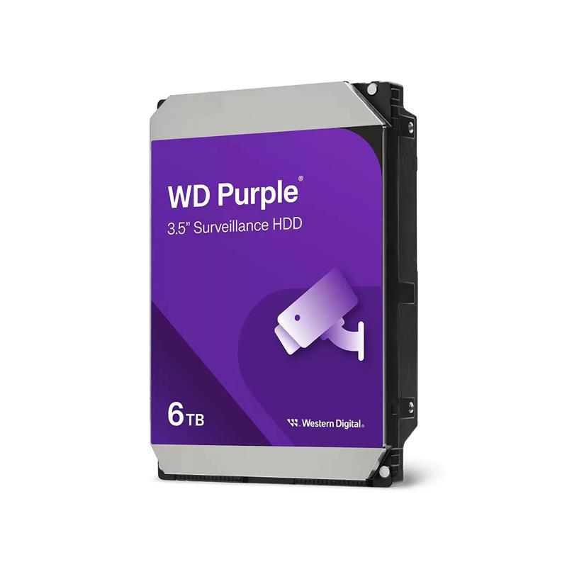 Disco Interno HDD WESTERN DIGITAL Purple 6TB 3.5
