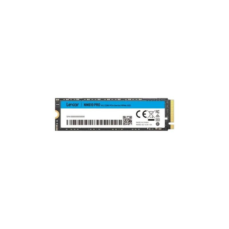 Disco Interno SSD LEXAR NM610 PRO 500GB M.2 NVMe