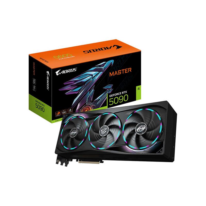Placa de Video GIGABYTE AORUS GeForce RTX 5090 MASTER 32G