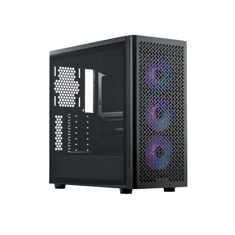 Gabinete Cooler Master Elite 502 Black 3 Fans ARGB s/fuente