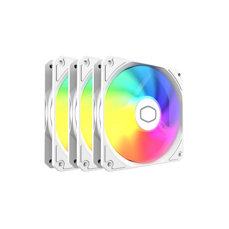 Fan Cooler CM MF120 Lite ARGB White Edition 3-Pack
