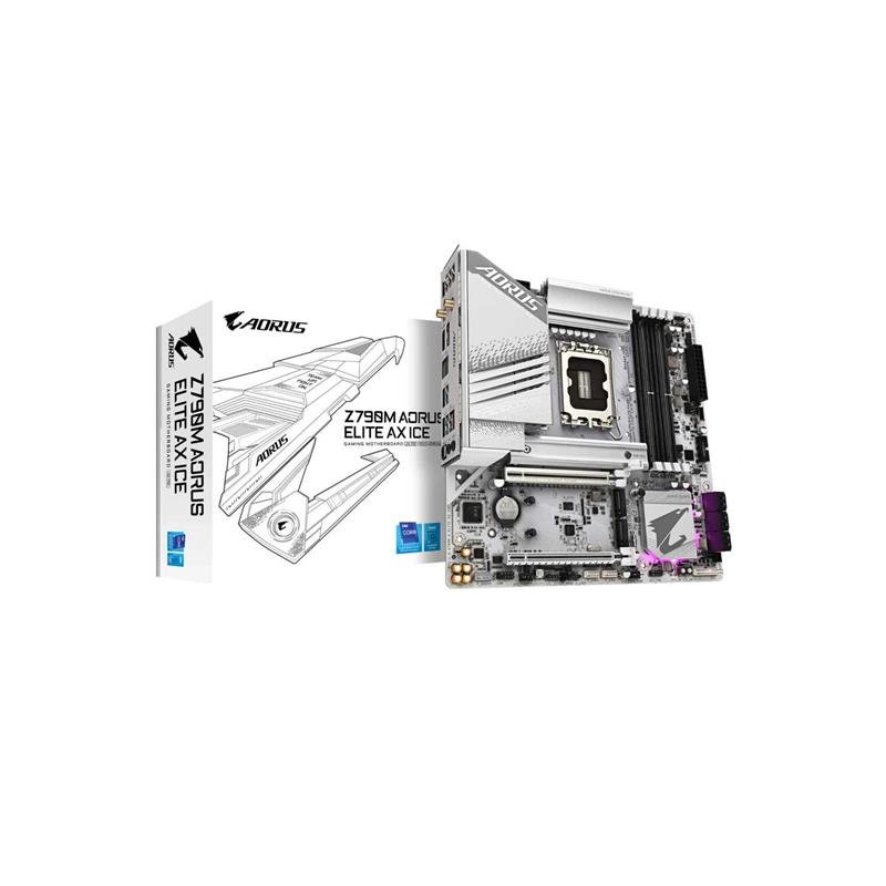 Motherboard GIGABYTE Z790M AORUS ELITE AX ICE LGA1700 DDR5