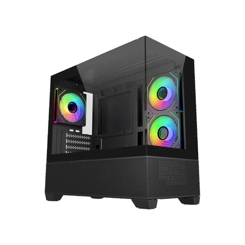 Gabinete Cooler Master Elite 490 M-ATX ARGB Black