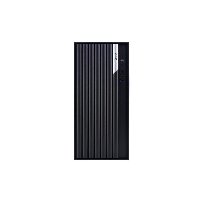 Gabinete Teros TE-1036S Mid Tower Fans 120cm c/Fuente 250W Black