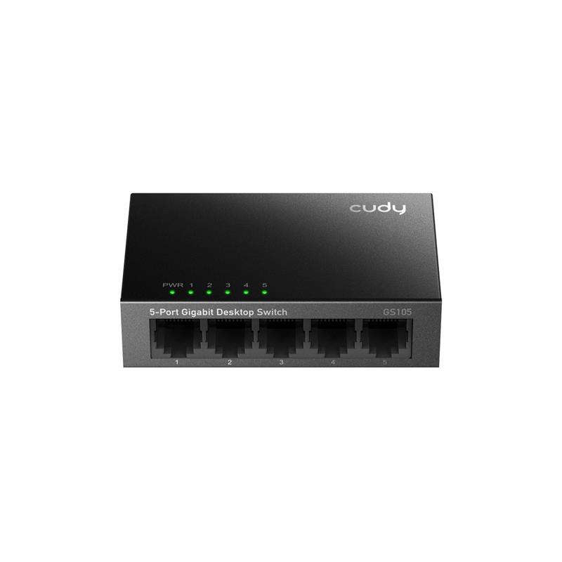 Switch Cudy 5 puertos Gigabit metal
