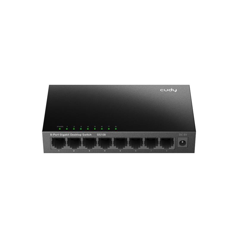 Switch Cudy 8 puertos Gigabit metal