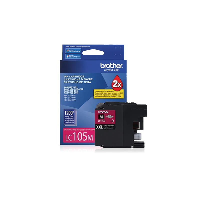 Cartucho Tinta Brother LC105 Magenta