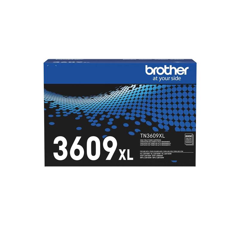 Cartucho Toner Brother TN3609XL Negro