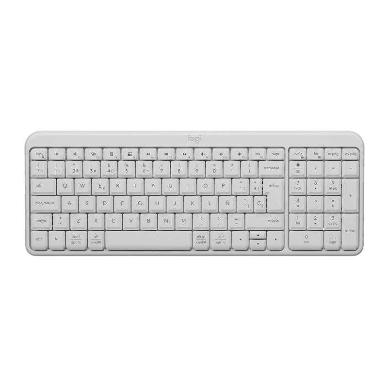 Teclado Bluettoth Logitech K250 Blanco