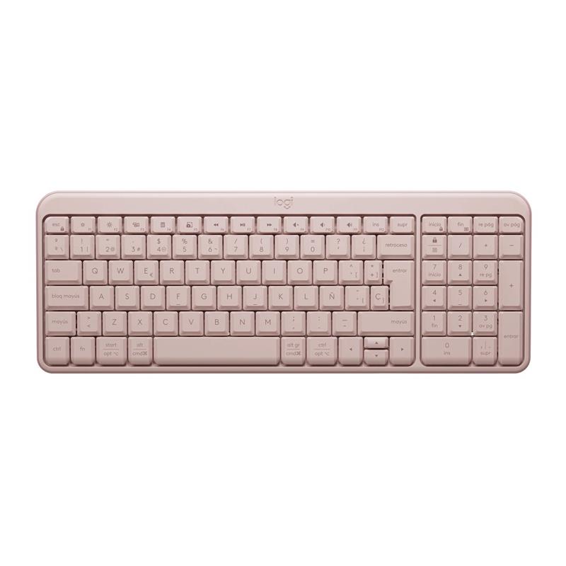 Teclado Bluettoth Logitech K250 Rosa