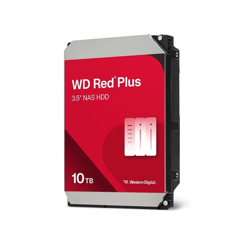 Disco Interno HDD WESTERN DIGITAL Red Plus10TB 3.5