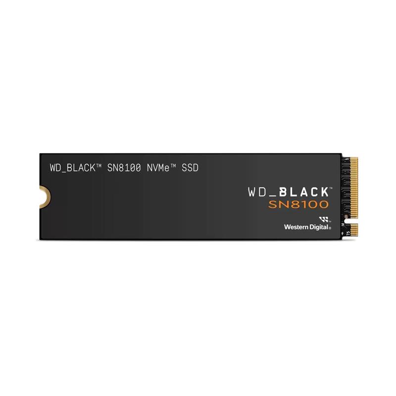 Disco Interno SSD WD Black SN8100 1TB M.2 2280 NVMe PCIe 5.0 14900Mb/s s/Disip