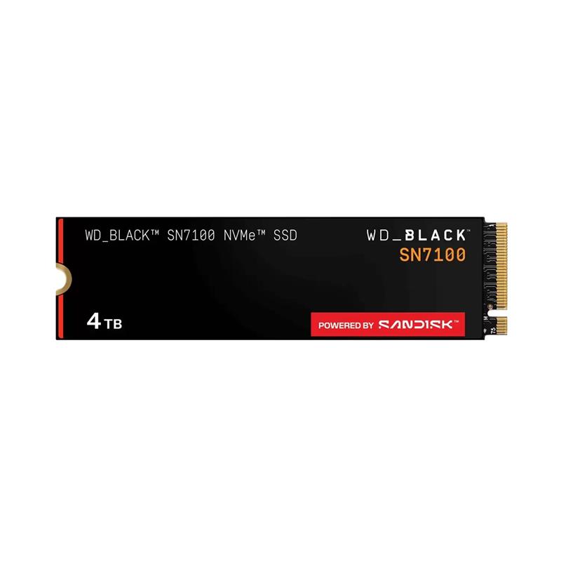Disco Interno SSD WD Black SN7100 4TB M.2 2280 NVMe PCIe 4.0 7000MB/S