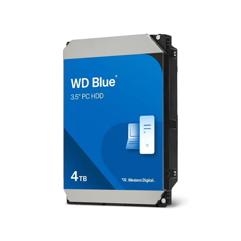 Disco Interno HDD WESTERN DIGITAL Blue 4TB 3.5