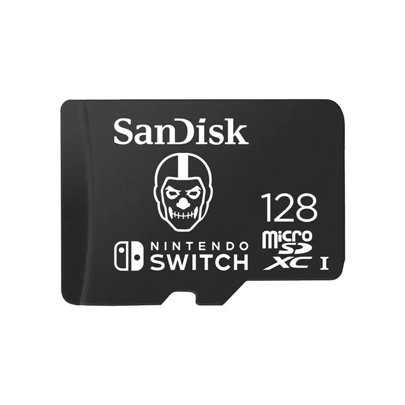 Tarjeta de Memoria Sandisk MicroSDXC 128GB UHS-I Card C10 U3 100Mb for Nintendo Switch Fortnite Edition