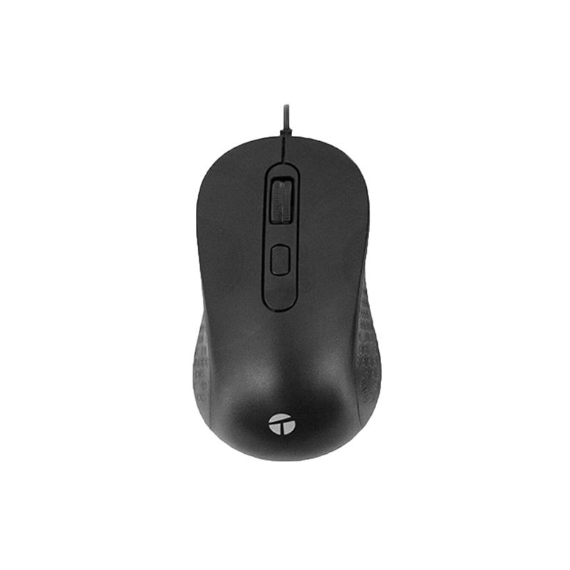 Mouse Teros TE-1229S c/cable Black