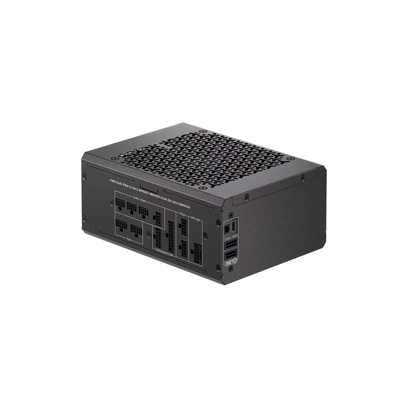 Fuente CORSAIR HX1200i SHIFT 1200w Platinum modular conexión lateral