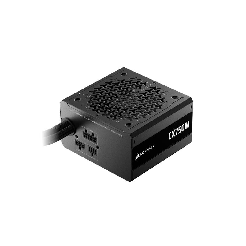 Fuente CORSAIR CX-M Series CX750M 750W ATX 3.1 Cybenetics Bronze Semi-Modular