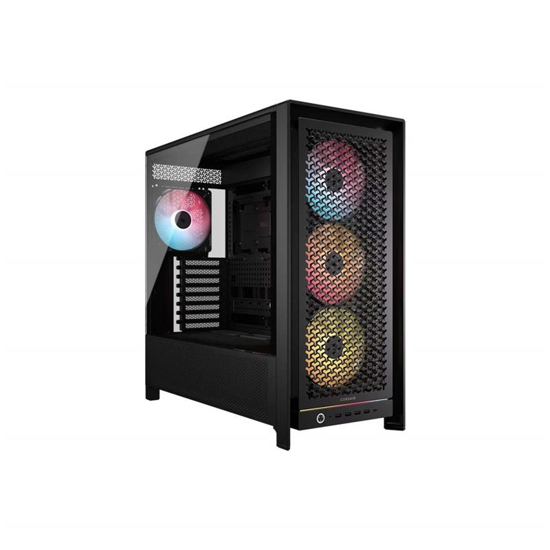 Gabinete CORSAIR FRAME 5000D RS ARGB Mid Tower Aire Elevado negro