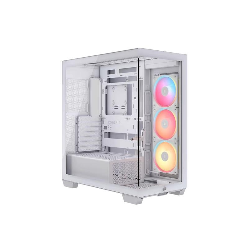 Gabinete CORSAIR 3500X LX-R RGB iCUE LINK Mid Tower Blanco
