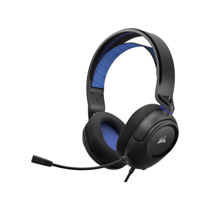 Auriculares gaming cable CORSAIR HS35 v2 multiplataforma, azul