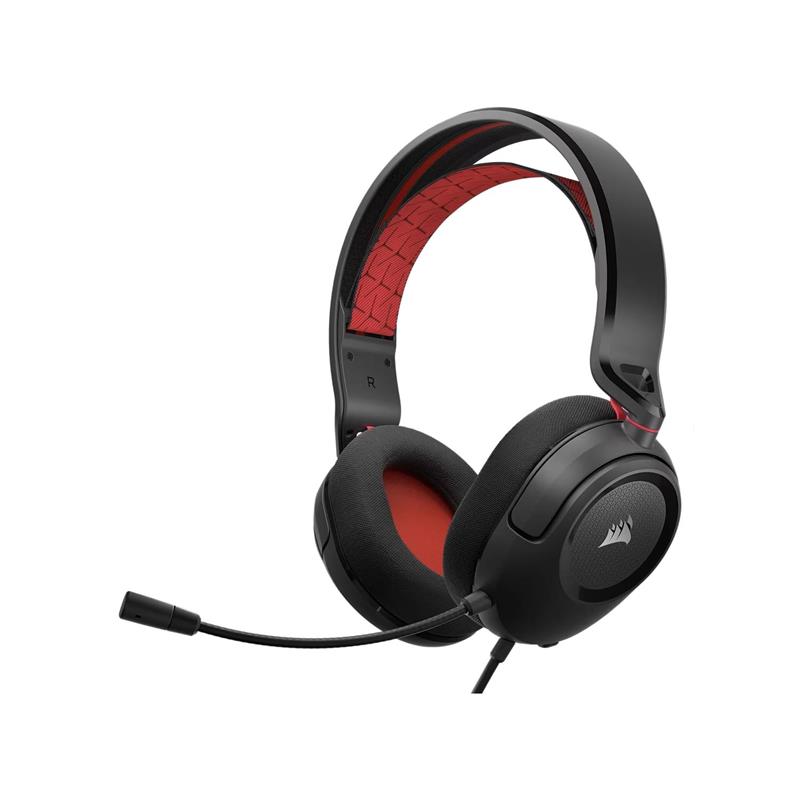 Auriculares gaming cable CORSAIR HS35 v2 multiplataforma, rojo