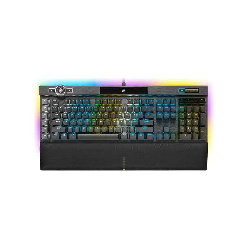 Teclado gamer CORSAIR K100 RGB - CHERRY MX Speed Negro